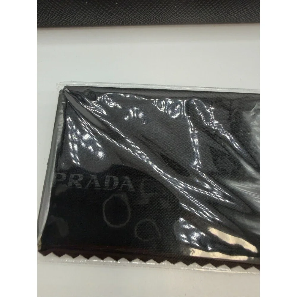 Prada Eyeglasses Sunglasses Case Box Cloth Authentic Black Luxury Accessory
